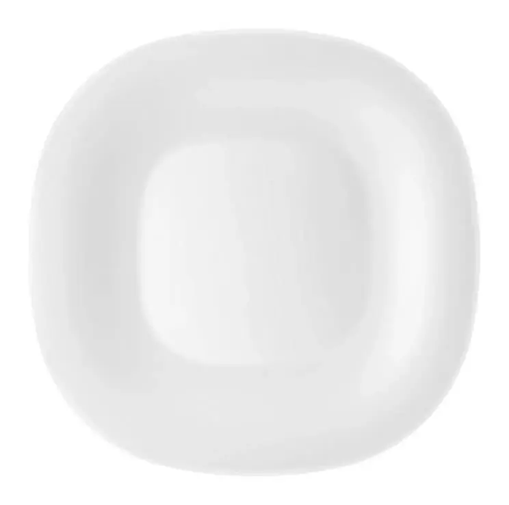 Carine White Dinner Plate